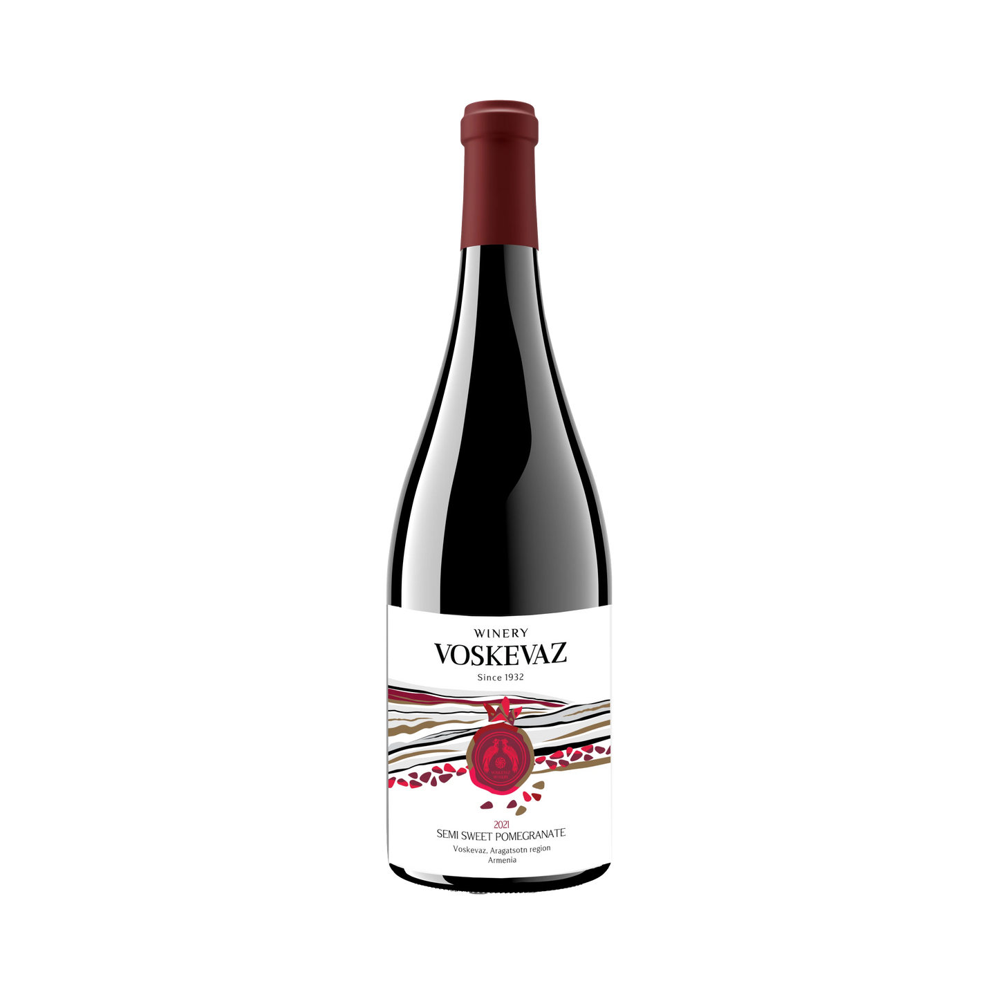 100% Granatapfel Wein | Voskevaz