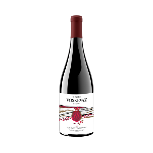 100% Granatapfel Wein | Voskevaz